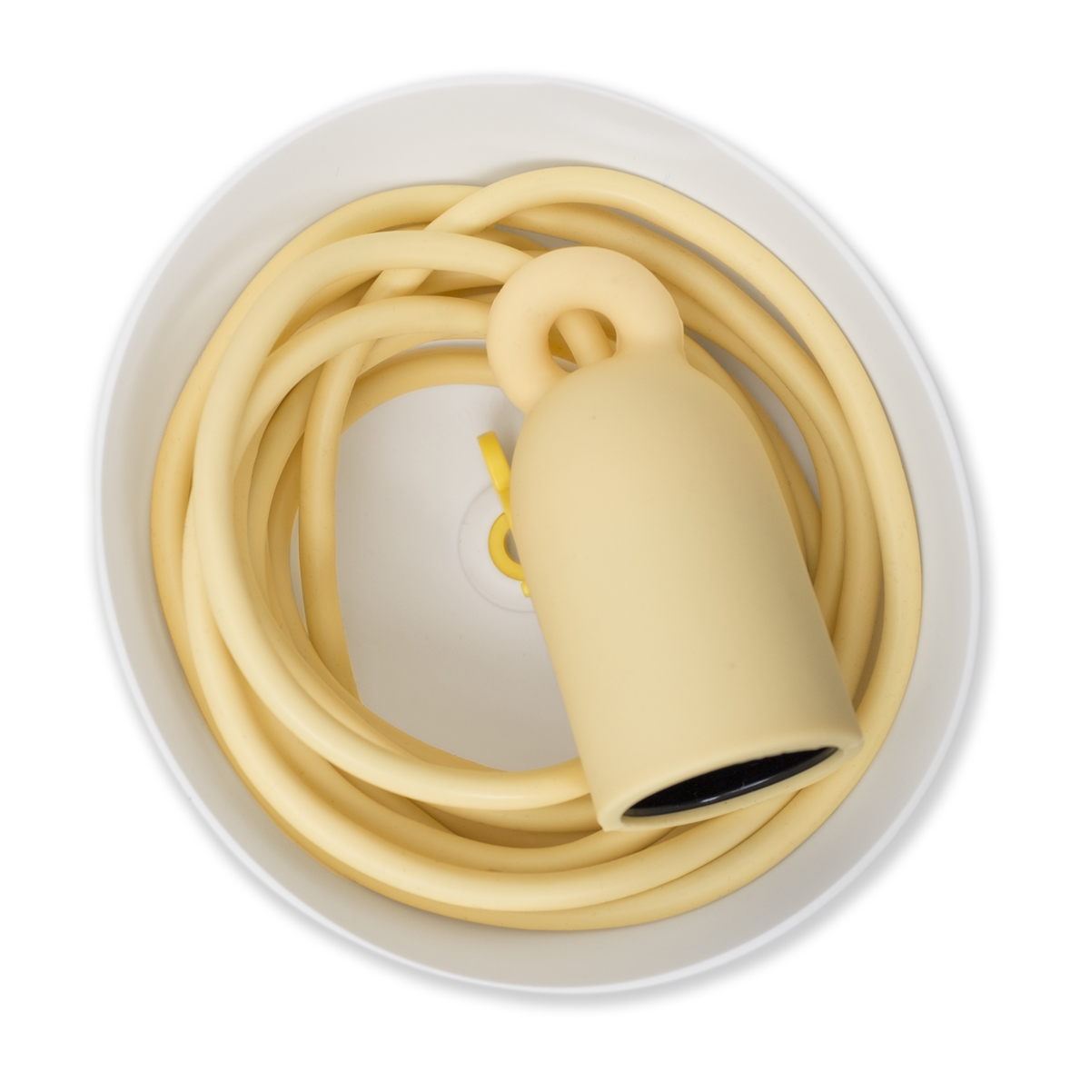 E27 lamp holder with ceiling rose and 3 m cord