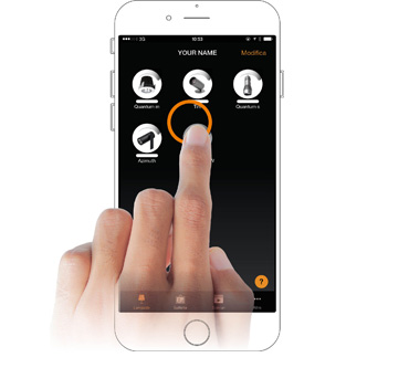 Wireless dimmer controlled with mobile device